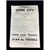 Image 7 : 3 Early Theatre/Concert Flyers + Programmes All Vancouver