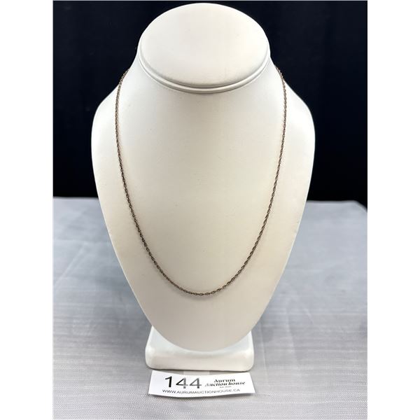 Nice Quality Sterling Silver (20") Necklace/Chain