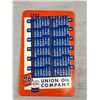 Image 2 : 1945 Union Oil Company Pocket/Wallet Calendar (Nice Item)