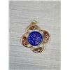 Image 2 : Chinese Vintage Enamel (Cloisogne) Pendant