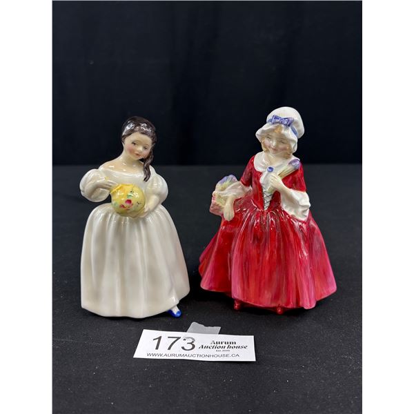 2 Royal Doulton Figurines Mandy and Lavinia