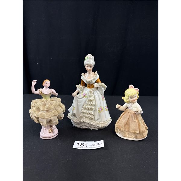 Nice Lot of Vintage Porcelain Figurines Ballerina, etc