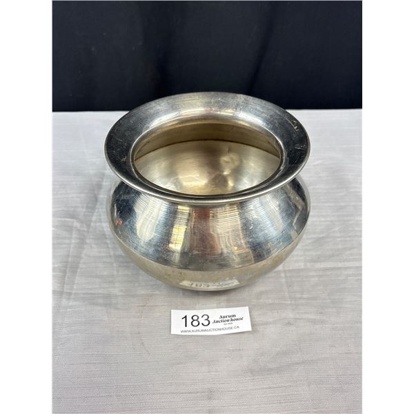 Vintage Stainless Steel Lota Pongal Pot