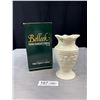 Image 1 : Vintage Belleek Vase in Original Box Made in Ireland