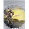 Image 2 : 1911 Hand Painted Nippon Rare Relief Plate with Indian Hunter 10.5" Dia