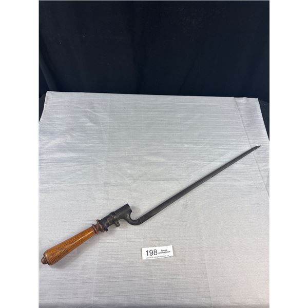 In Very Good Condition British 1844 Socket Bayonette For a Percussion Rifle