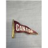 Image 2 : 3" Wide 1920 Canada Enamel Flag Brooch