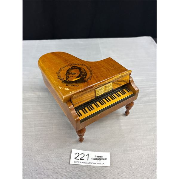 Vintage Thorens Swiss Piano Music Jewelry Box Made in Spain