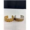 Image 2 : Nice Lot of Vintage Copper/Brass Egypt? Bracelets