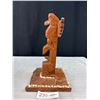 Image 2 : 11" Tall West Coast Native Totem Pole on Stand