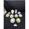 Image 1 : Lot of 10 Bone China Vintage Teacups and Saucers