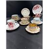 Image 3 : Lot of 10 Very Nice Demitasse Cups and Saucers