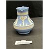 Image 2 : Vintage Wedgewood Blue Jasperware Pitcher/Jug 5" Tall