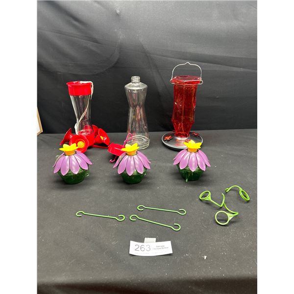 Very Nice Lot of Humming Bird Feeders