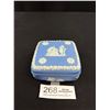 Image 1 : Vintage Wedgewood Blue Jasperware Trinket Box