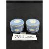 Image 1 : 2 Small Wedgewood Jasperware Round Trinket Boxes