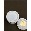 Image 6 : 2 Small Wedgewood Jasperware Round Trinket Boxes