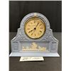 Image 1 : Very Nice Vintage Wedgewood Jasperware Quartz Mantle Clock