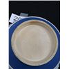 Image 4 : 2 Vintage Wedgewood Blue Jasperware Creamer and Mustard Pot without Lid