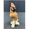 Image 4 : Vintage Goebel Cedar Wax Wing Bird Figurine 7" Tall