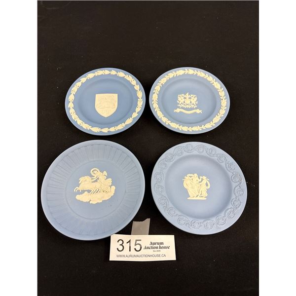 Lot of 4 Wedgewood Jasperware Small Dishes