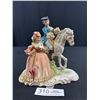 Image 1 : Very Nice Vintage Porcelain Young Couple Figurine 1930's
