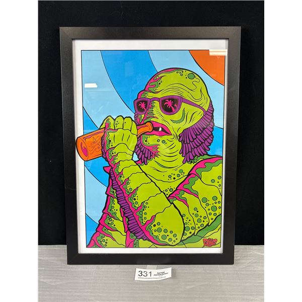 Creature from the Black Lagoon Framed Print 13" x 18"