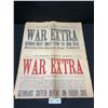 Image 1 : August 7 and September 13, 1914 WAR EXTRA Newspaper
