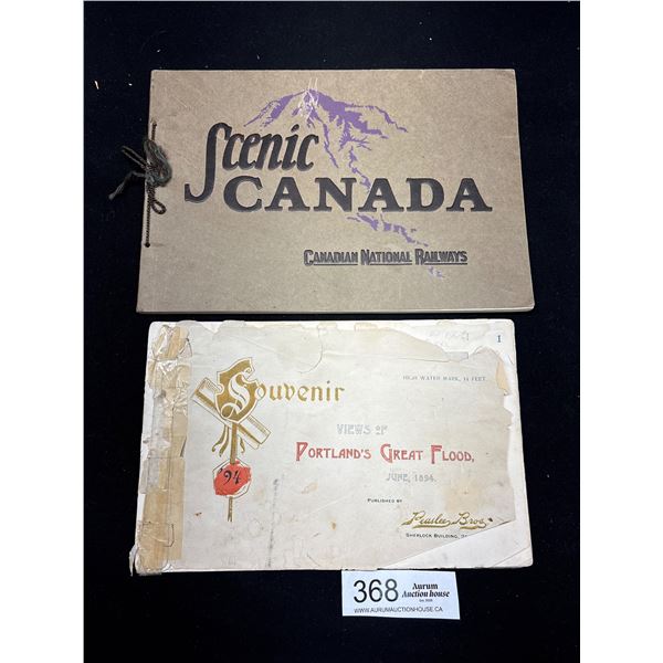 1925 Canadian National Railway Scenic Canada Booklet Great Condition - Lots of Photographs and 1894 