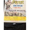 Image 2 : Original 1954 1-Sheet Men of Sherwood Forest (Robin Hood) Movie Poster