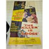 Image 1 : Original 1956 1-Sheet Killer is Loose Movie Poster