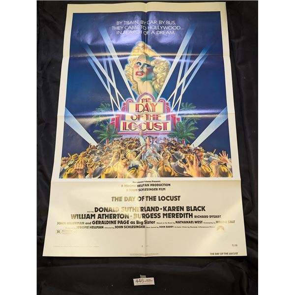 1975 Original 1-Sheet The Day of The Locust Movie Poster