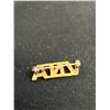 Image 3 : Antique Gold Colar Bar + Brooch, One Marked Gold Front