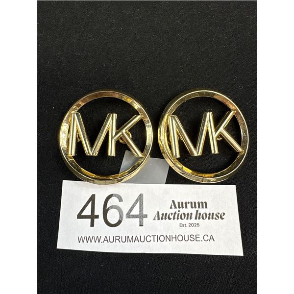 MK Michael Koors Gold Tone Pins