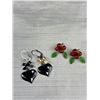 Image 4 : 4 Pairs of Vintage Earrings