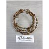 Image 1 : Triple Strand Genuine Pearls Bangle
