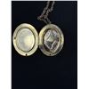 Image 3 : Hinged Locket Pendant w/ Chain Necklace