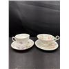 Image 12 : Lot of 15 Vintage Bone China Teacups and Saucers No Chips or Cracks, Royal Winton, The Elizabethan, 