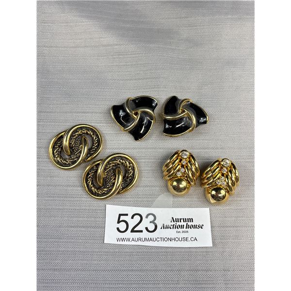 3 Pairs of Vintage Shoe Buckles