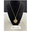 Image 1 : Vintae Coin Pendant w/ Chain Necklace