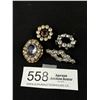 Image 1 : 4 Rhinestone Brooches