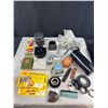 Image 1 : Nice Vintage Lot of Camera Accessories, Lenses, Etc