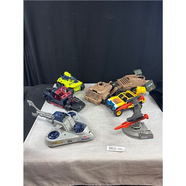 Lot of 5+ G.I. Joe Vehicles