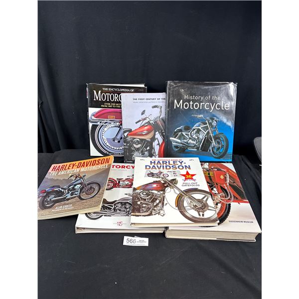 Hardcover Motorcycle Book