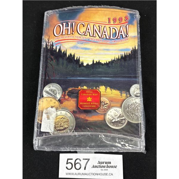 1988 Sealed O! Canada! Uncirculated Coin Set