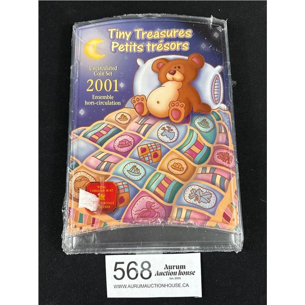 2001 Sealed Tiny Treasures Uncirculated Coin Set