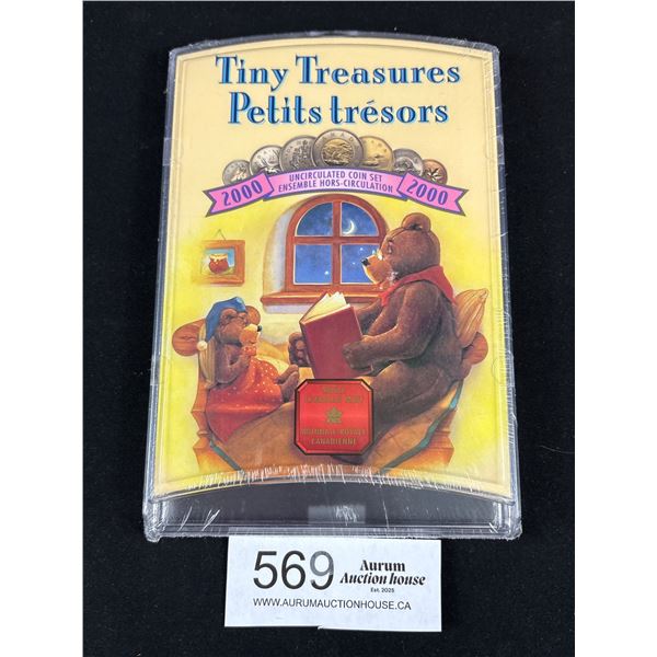2000 Sealed Tiny Treasues Uncirculated Coin Set
