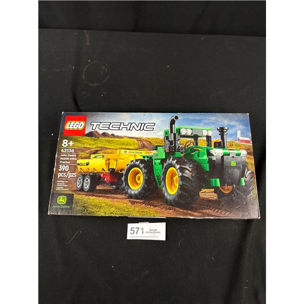 Unopened Lego Technic John Deer 9620R Ford WD Tractor 390 Pc Kit