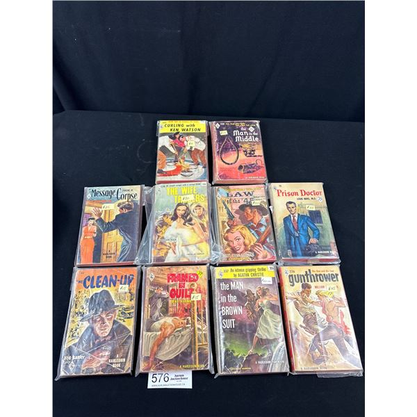Collectible Lot of 10 1960's Novels Paperbacks