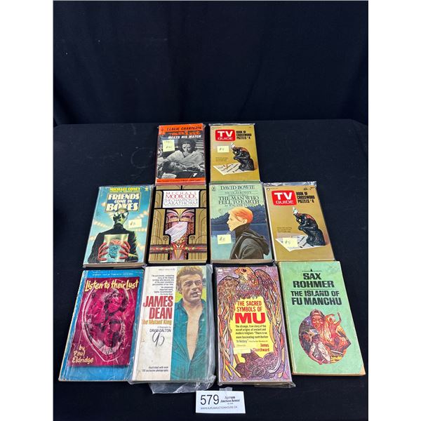 Collectible Lot of 10 1960's Novels Paperbacks